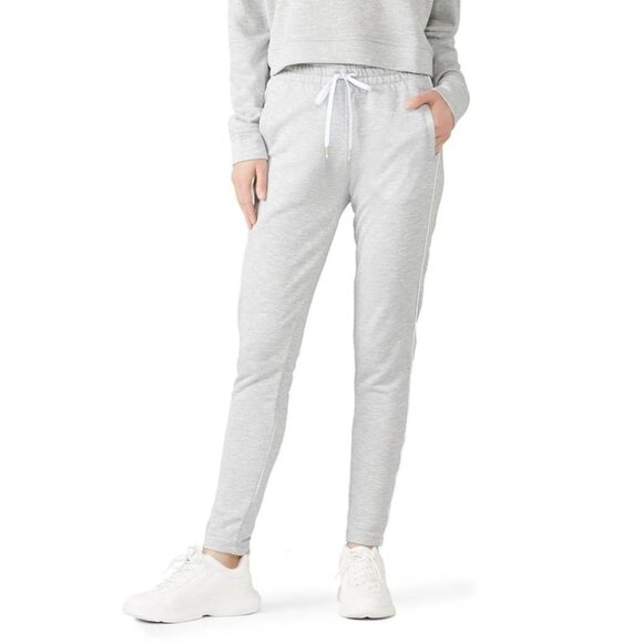 ALALA Volt Silver Light Grey Drawstring Waist Sweatpants Women's Size Medium M - Picture 1 of 12